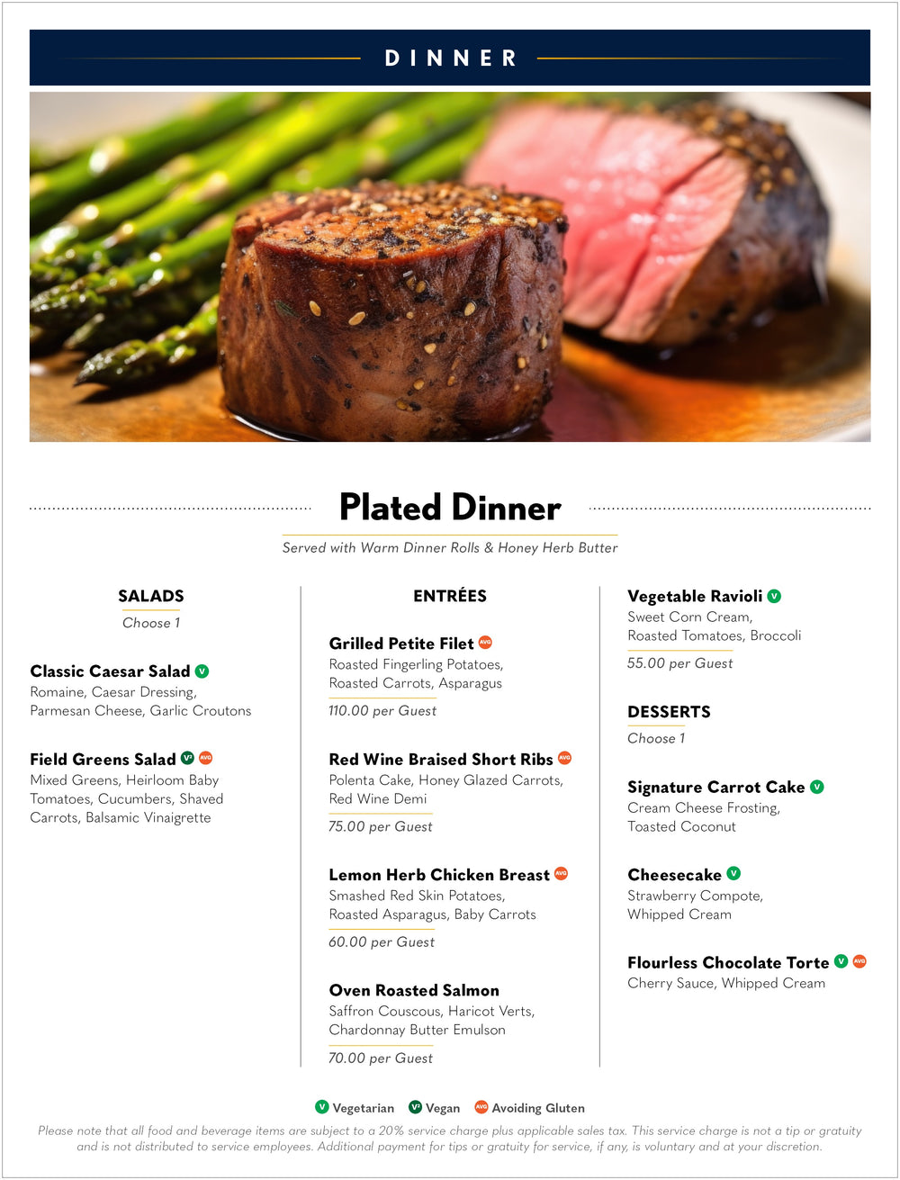 401 Collective Menu - Centreville Bank Stadium